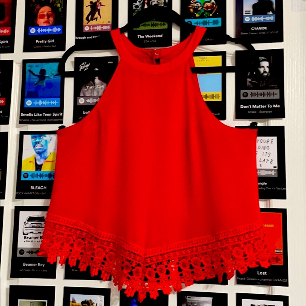 Red Blouse